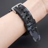 Watch Strap Sweat-proof Wear-resistant Waterproof Breathable Non-fading Durable Soft Camouflage Print Wristwatch Band