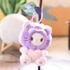 Kt Cat Plush Toy Keychain With Soft Short Plush For Kids And Collectors