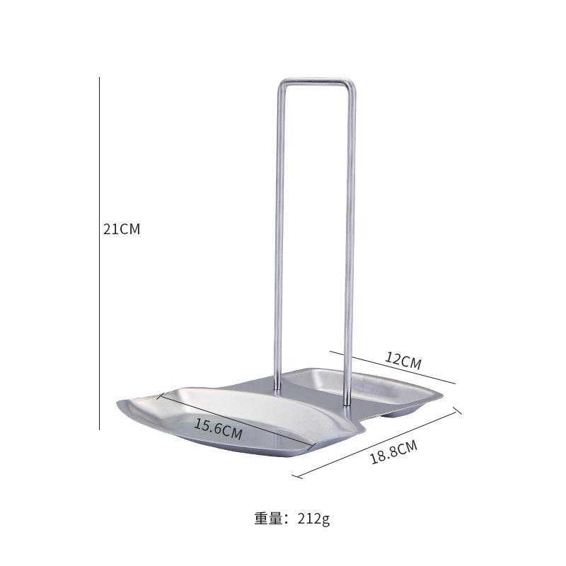 

Spoon Rest with Lid Holder Pot Lid Organizer Kitchen Utensils Holder Stand Organizer Kitchen Counter Decor Kitchen Gadgets