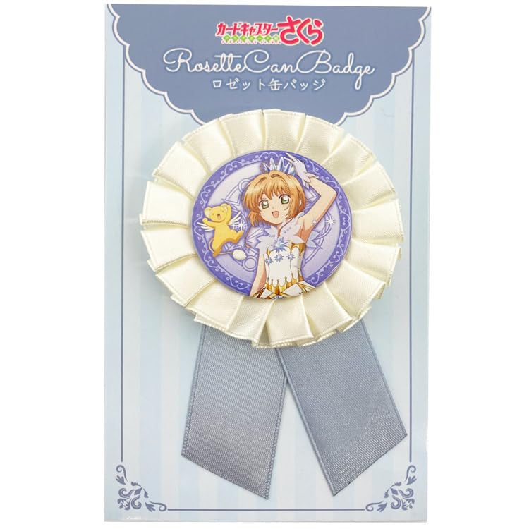 Tees Factory Картомансер Сакура Розета Значок-значок Сакура и Керо-тян