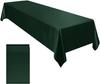 Solid Color Satin Tablecloth High-Density Locking Edge Wedding Restaurant Home Desktop Decorative Tablecloth