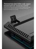 K104 Mechanical Keyboard, Blue Switch, 7-Color Lighting, 26-Key Anti-Ghosting for Office and Gaming.