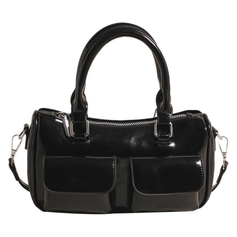 Bags Fashion Versatile Hand Bag 2025 New Portable Bowling Bag High Sense Girl Boston Bag