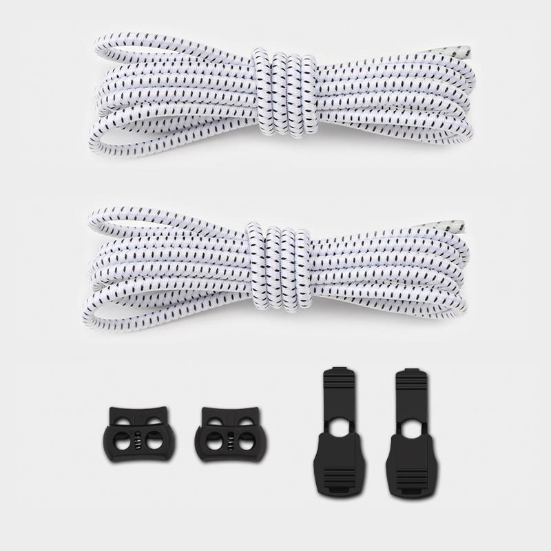 1Pair/3Pair New Unisex Round Elastic Shoelace High-Quality Laces for Sneakers and Casual Shoes Available in A Variety of Colors