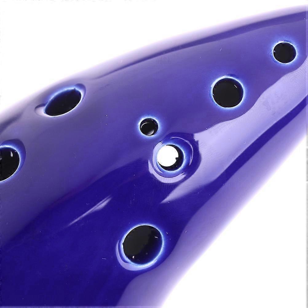 12-otworowa Okaryna Ceramiczna Altowa C Legend of Blue Instrument
