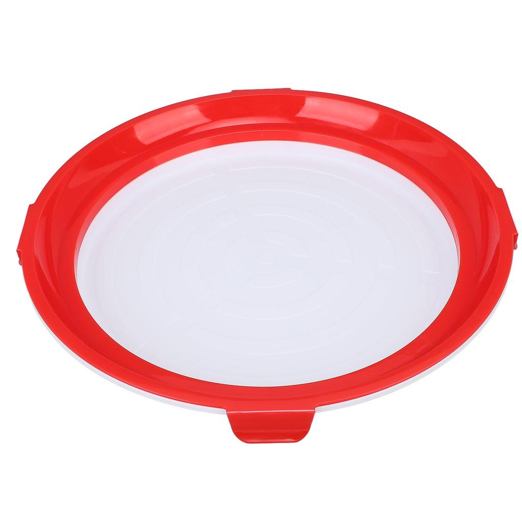 Food Preservation Tray Multipurpose Round Shape Reusable Vacuum Sealing Stackable Food Storage Tray