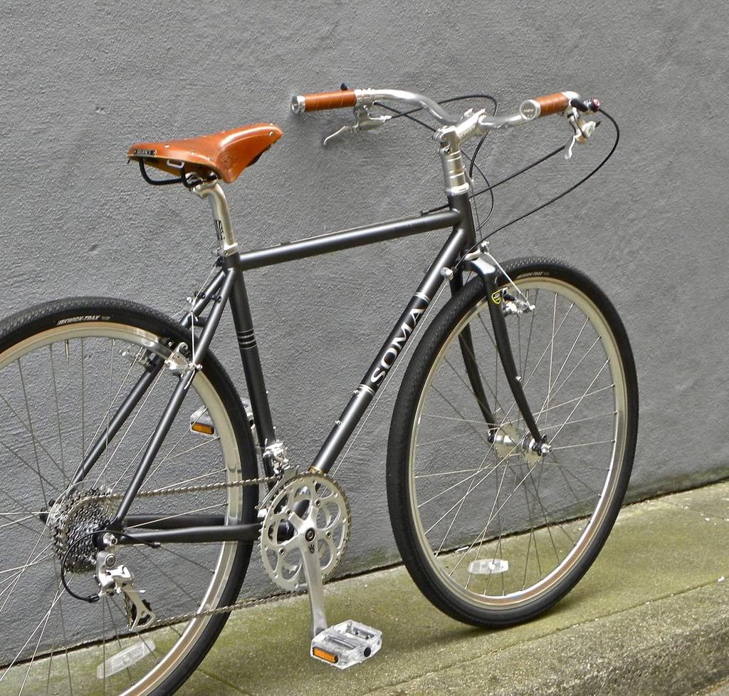 SOMA Oxford Bar Bar Clamp Silver Silver Silver/540mm Diameter 25.4mm