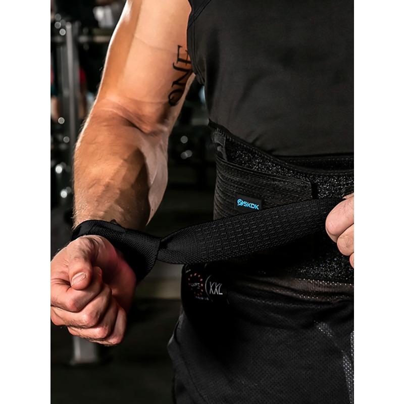 1 pár nastavitelných elastických bandáží zápěstí pro vzpírání Crossfit Vzpírání Silový trénink