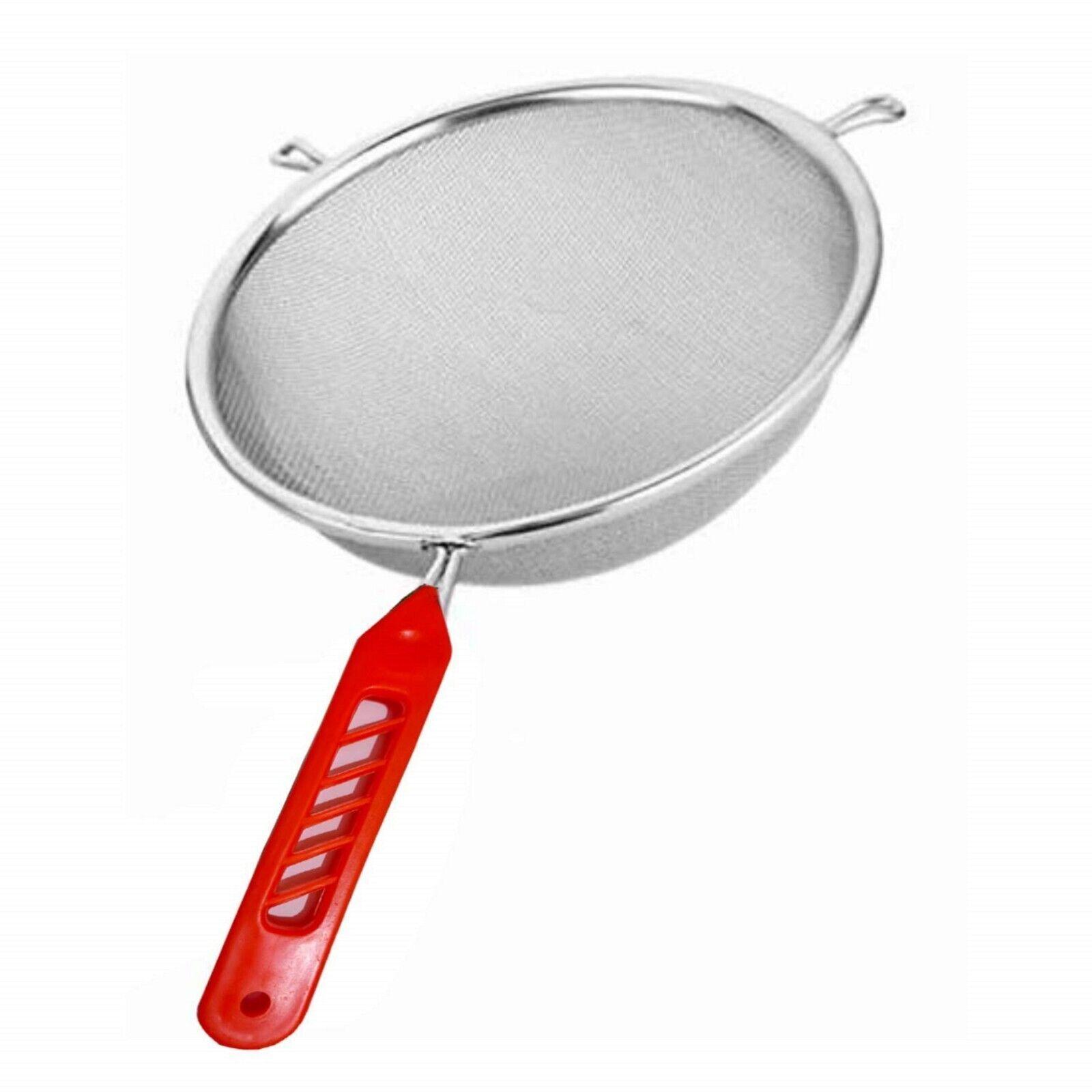 

Silver Stainless Steel Soup And Juice Strainer Pack Of 1 10 cm MR368