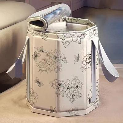 Collapsible Foot Bath Soaking Bucket Knee High Cover Large Capacity Foot Bath Bag with Handles Heat Preservation