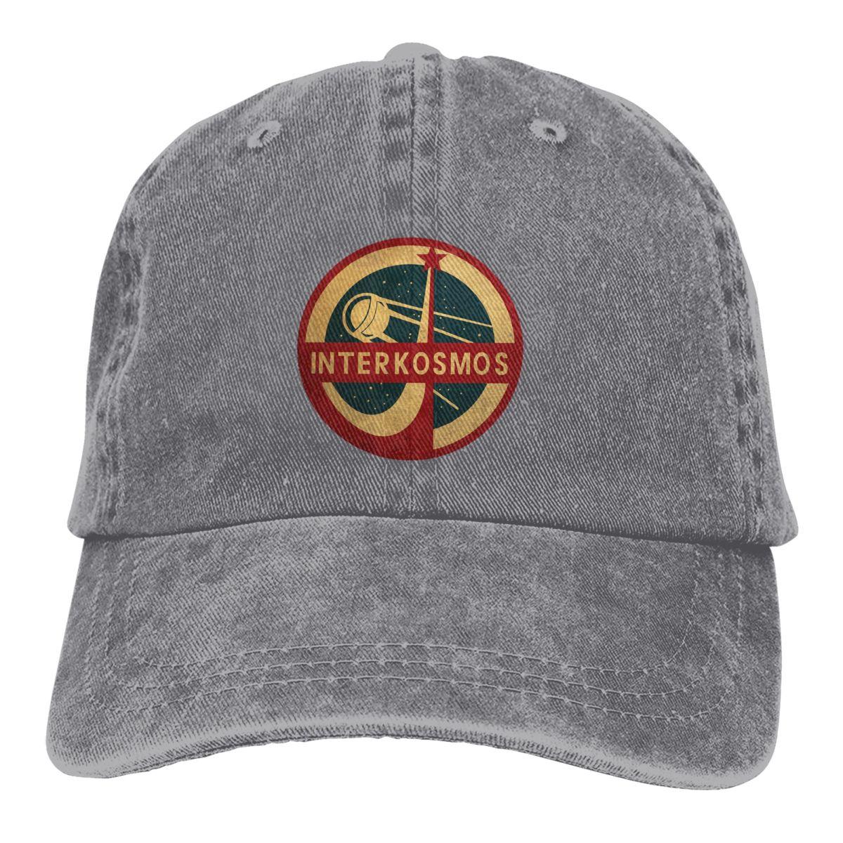 Interkosmos Space Program Sputnik Satellite Baseball Cap Unisex Hats Women Visor Protection Snapback USSR Union of Soviet Socialist One Size
