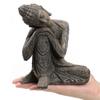 Buddha Statue Sculpture Table Centerpiece Desk Figure Ornament Meditation Decoration for