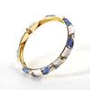 Willow Leaf Chinese Bamboo Joint Bangle Grid Bamboo Women's Hand Bracelet  Ladies