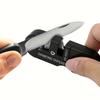 Outdoor Pocket Knife Sharpener Camping Equipment Portable Durable Outdoor Survival Tools Multifunctional Fish Hook Sharpen Stone