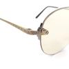 Great OLIVER PEOPLES sunglasses Whedon Two point antique gold mens Used