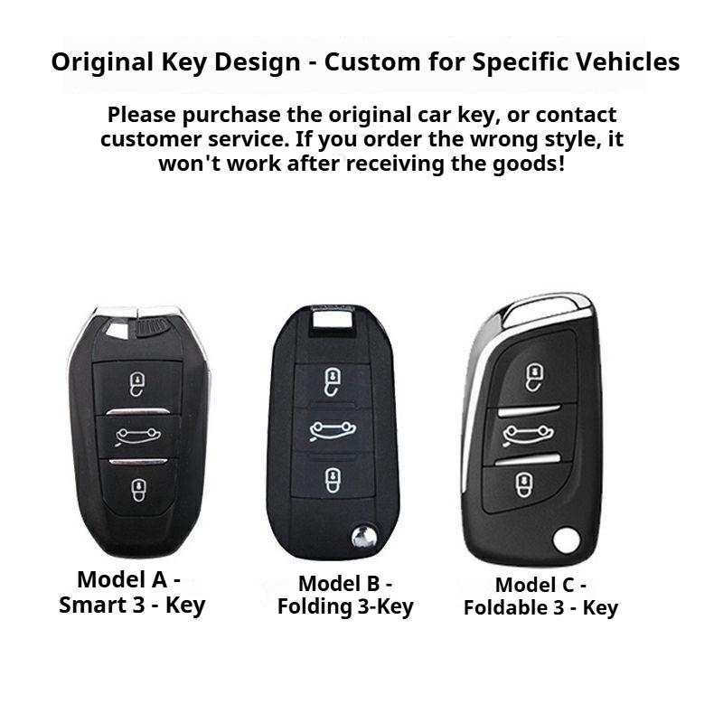 Zinc Alloy Leather Car Key Case Cover For Citroen C1 C2 C3 C4 C5 C6 C4L Berlingo Picasso Jumpy Nemo VTS Xsara Aircross Sega C5X MZ7