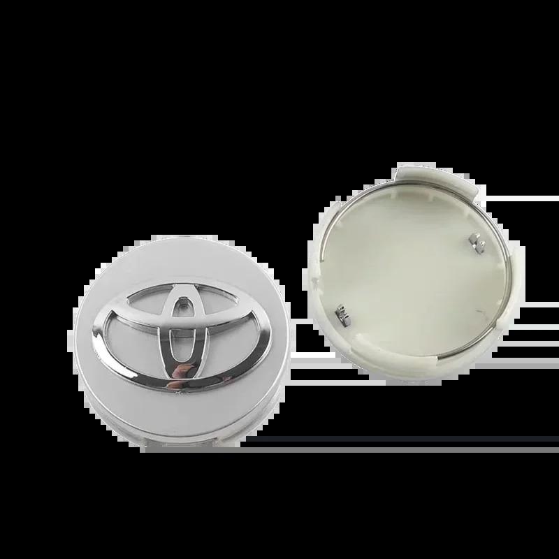 Hub Caps 4pcs 62mm Car Tyre Wheel Center Hub Cap Badge For Toyota Rav4 Yaris Hrv Hilux C-hr Prado Prius Avensis Corolla Camry ac