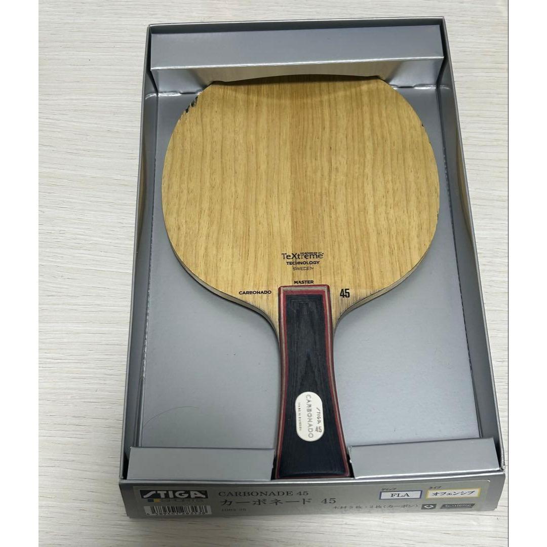 Used Stiga Table Tennis Racket CARBONADO 45 MASTER Carbonado