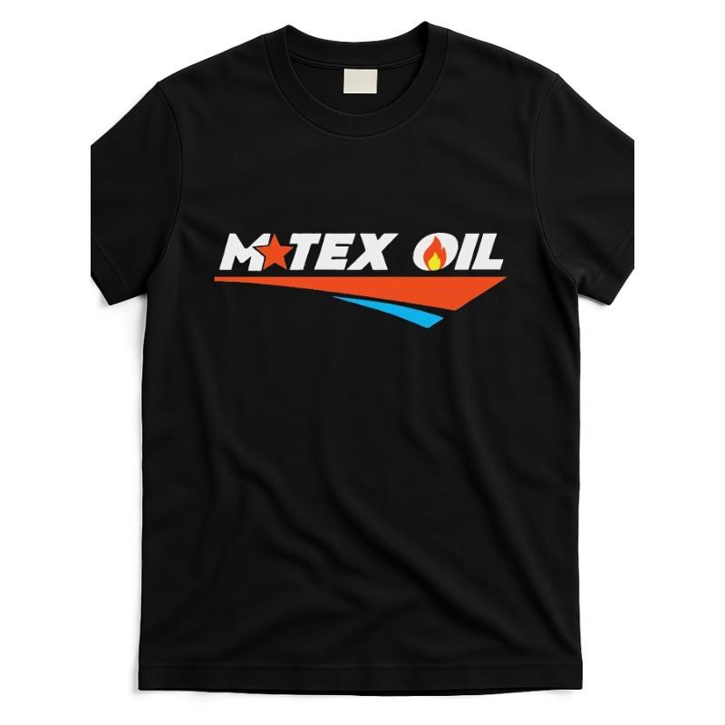 

European sizes Sporty style Tee-mx tex oil company 1985, Comfortable Sports enthusiast tee, Moisture-Wicking Sports Shirt Comfortable S чёрный