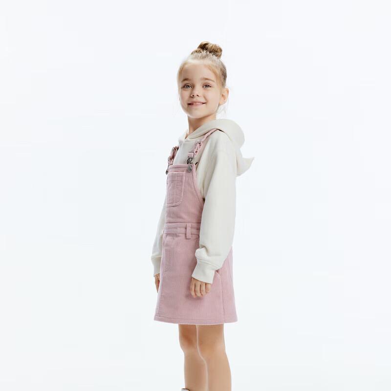 Little MO&Co. Girls' Corduroy Pinafore Dress