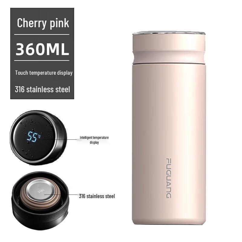 Fuguang Smart Temperature Display Stainless Steel Insulated Bottle