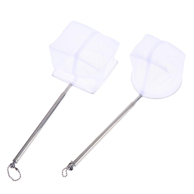 Stainless Steel Telescopic 3D Fish Net Fine Mesh Aquarium Fish Tank Fishing Net For Tropical Ornamental Fish Shrimp Tools