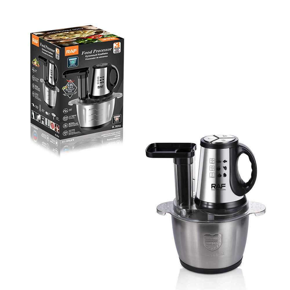 European Portable Six-in-One Electric Meat Grinder & Food Processor