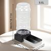 Large Capacity Stable Leak-free Plastic Stainless Steel Pet Water Dispenser For Cats And Dogs