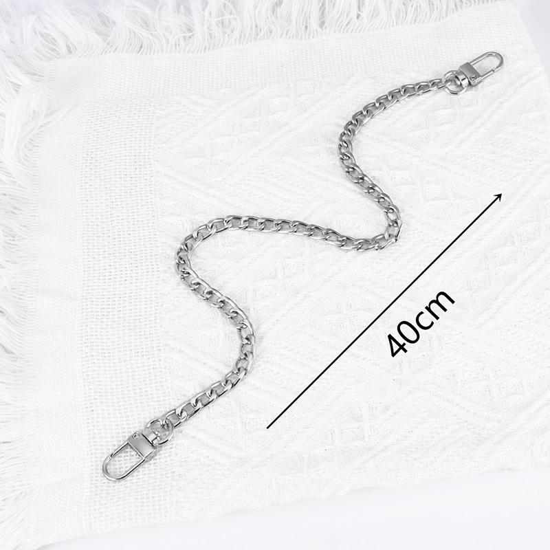 Bolso de Cadena Nk Cadena Bandolera de Hombro Único Correa de Bolso Cadena de Metal Multicolor Corta