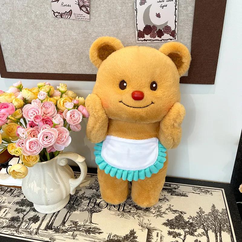 Butter Bear Puppe Plüsch Honey Po Tplüschtier Kawaii Kuscheltier Stehend Glückliche Familie Tier Plüschtier Kinder Geschenk 30cm