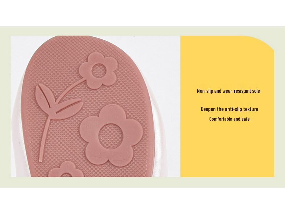 Scarpe Basse Princess con Fiocco in Pelle Primavera 2026 - Suola Morbida & Punta Tonda per Bambini Piccoli
