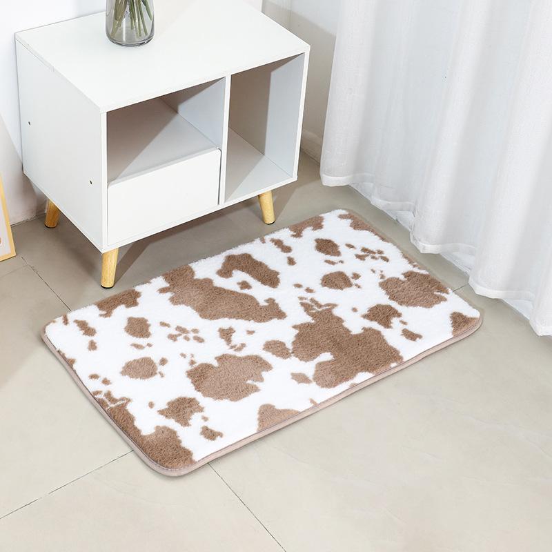 

Домашний ковер в европейском стиле с коротким ворсом, коврик для ванной комнаты, прихожая, гостиная, нескользящий впитывающий коврик для ног 40x60cm
