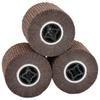 Sanding Rollers 3 Pcs Brown 12 X 12 X 10 Cm Synthetic Fiber