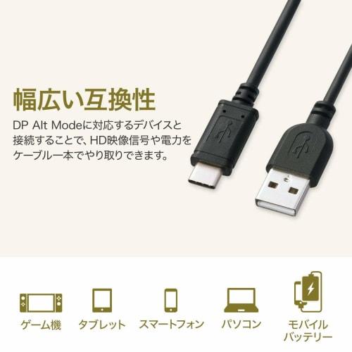 Napájecí kabel Sanwa USB2.0 TypeC – A kabel 3m KU-CA30K