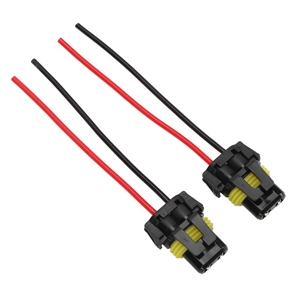 2 Stück Scheinwerferstecker DIY-Installation Kompakt Leicht Praktisch Stabil Zuverlässig