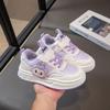Girls Cartoon Sports Shoes Fashion Running Shoes 2025 Autumn New Middle-aged and Older Children's Soft-soled Casual Shoes Children's Board Shoes