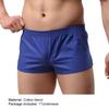 Soutong Men Skin-friendly Underpants Breathable Cotton Blend Elastic Waistband Boxer Brief for Gym Sports