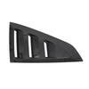 For Ford Mustang 2024-2025 Rear Window Louver Shutter Cover Side Vent Trim Windshield Scoop Cover Exterior ABS Car Accessories