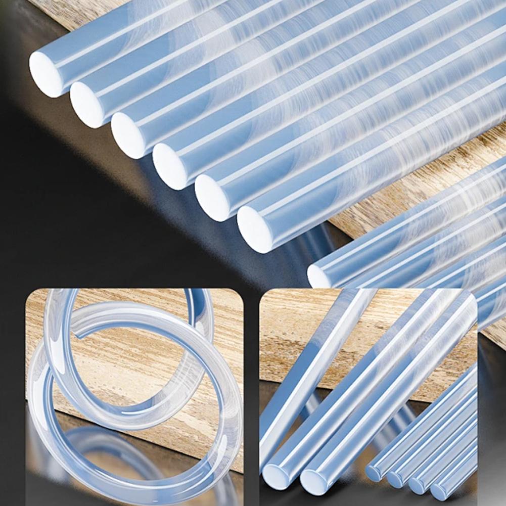 Hot Melt Glue Stick High Temperature Resistant Transparent Sticks Set Handmade High-Adhesive DIY Tool 7x150mm 5/10Pcs