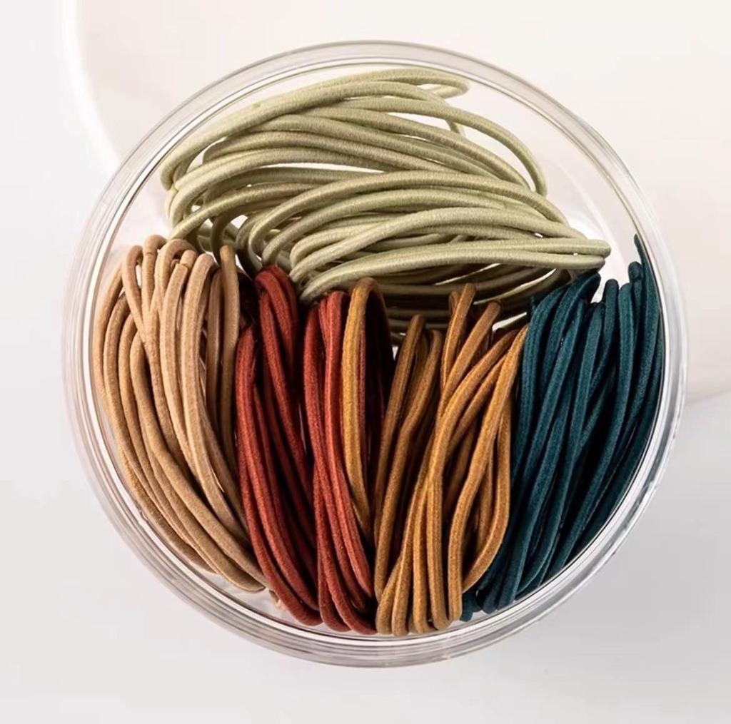 High Elasticity Women's Hair Tie - Durable, Non-Pulling Summer Style 2025