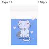 Quality Gift Packages Party Supplies Cute Bow Design Self-Adhesive Candy Bag Plastic Cookie Pocket