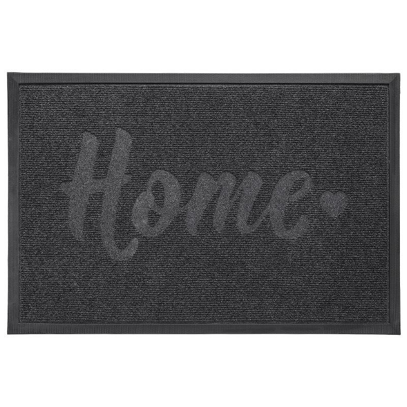 Nordic Wind Polyester Entrance Mat Rubber Door Mat Commercial Hotel Door Scraping Mat Household Entryway Floor Mat