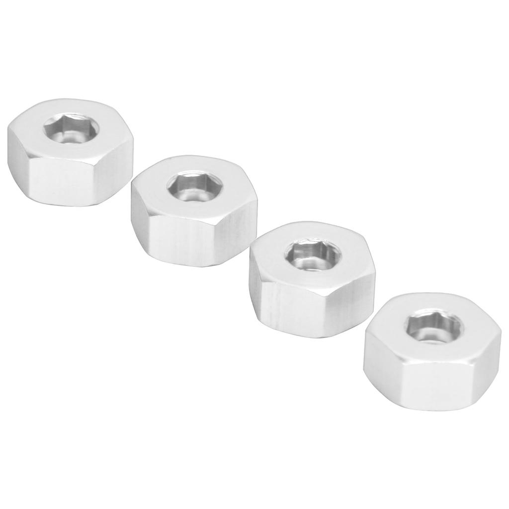 4pcs 5mm to 12mm Combiner Wheel Hub Hex Adapter Accessory for WPL D12 1Celsius10 RC Trucks