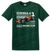 Formula Racing Car Graphic T Shirt for Car Enthusiasts Cool Design Tee