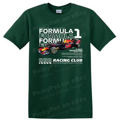 T-shirt Graphique Voiture de Formule 1 pour Passionnés de Voitures Design Cool Tee