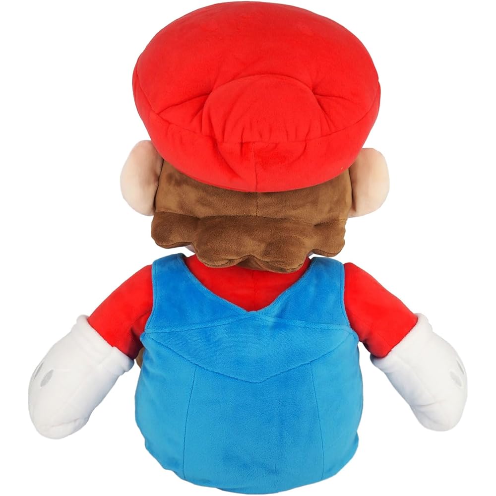 Sanei Boeki Super Mario All Star Collection Mario Plush Toy 60cm W33×D25 Soft Stuffed Animal