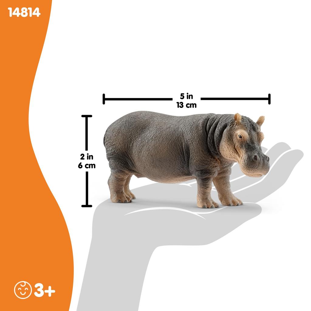 Schleich Wildlife Hippopotamus Figure 14814