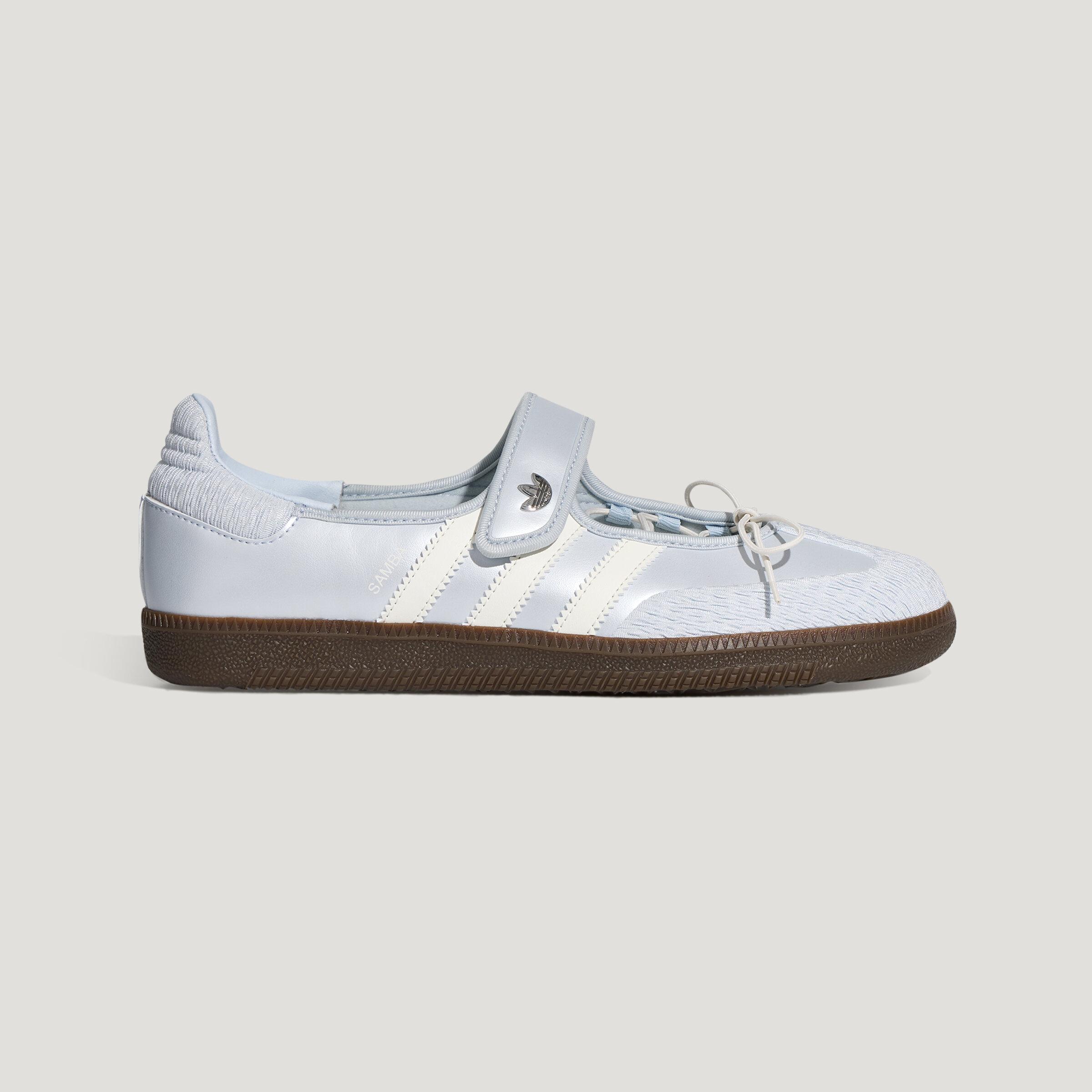 Adidas Originals Samba Jane Mary Jane Shoes Women s Light Blue Bright 36.5