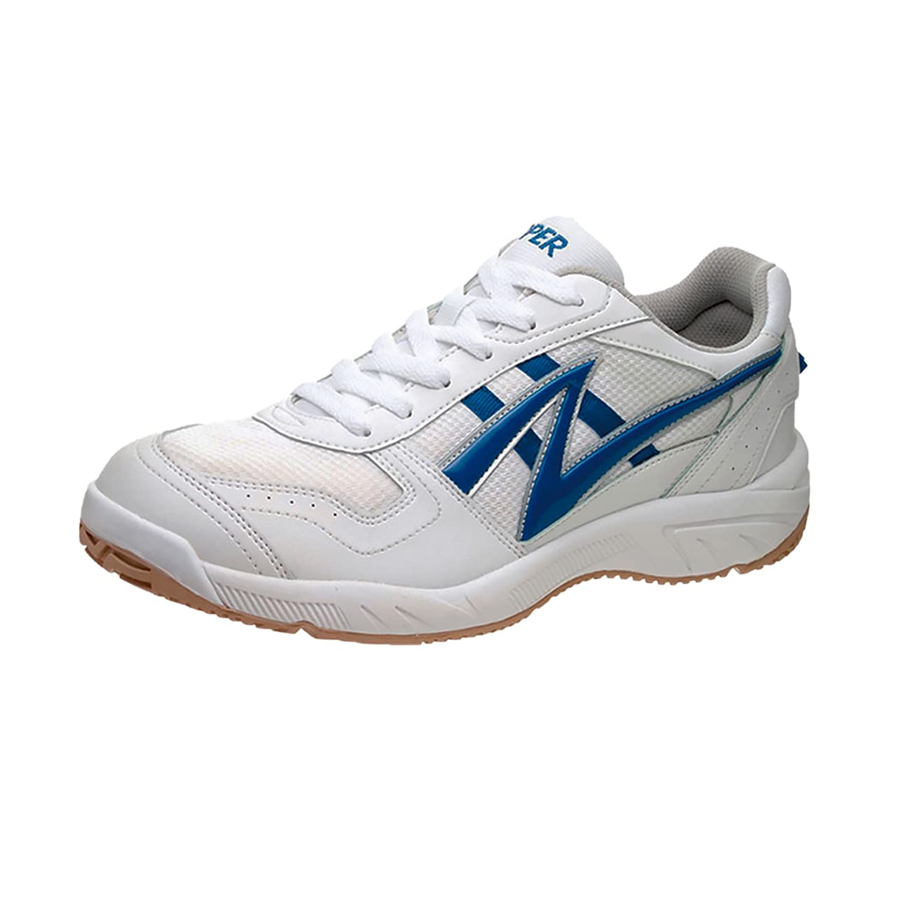 

Asahi Gripper Gym Shoes, Kids, Juniors, Men s, Women s, 4E Wide, Low-Cut, Easy to Move in, Non-Slip, A-37, White/Navy, Size 23.0cm