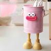 Ins High-value Cartoon Personality Pen Holder Student Desktop Office Large Capacity Cute Simple Retro Storage Bucket
